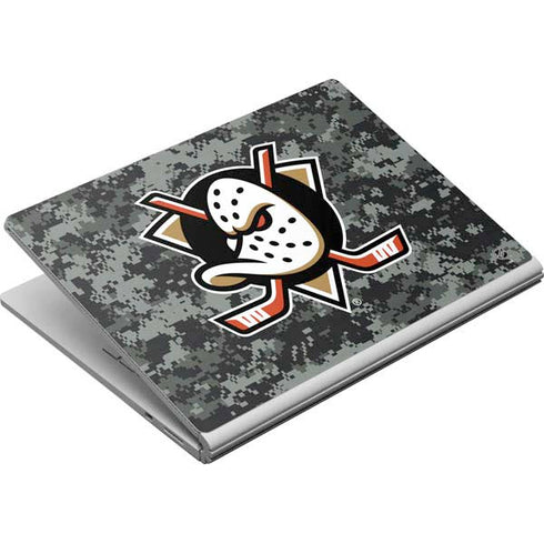 NHL Anaheim Ducks Camo Surface Book Skin